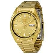 Seiko Automatic Gold Dial Yellow Gold-Tone, New