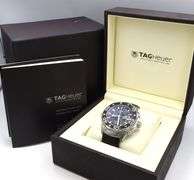 Tag Heuer Aquaracer black dial automatic watch