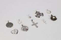 Sterling Silver .925 Curated Charm Lot of 10