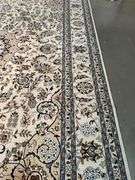 FINE SILK & WOOL KASHAN RUG 9x12