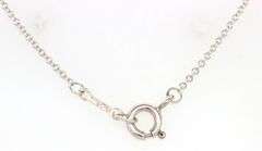 Tiffany & co Paloma Picasso loving heart pendant on chain