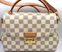 Louis Vuitton Damier Azur croisette handbag