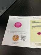 CERTIFIED PINK LAB SAPPHIRE 6.09 CARATS