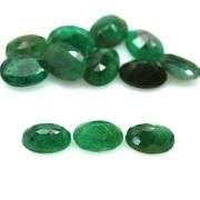 Real 8.90ct 15 piece Zambian Emerald set!