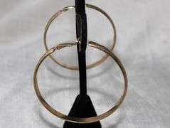 Stylish Golden Color Hoop Earrings