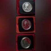 1974-6 Canada Specimen Silver Dollars