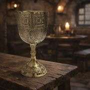 Brass Chalice Goblet