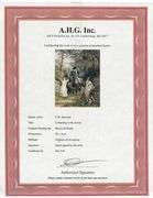 Highly Collectible After Heywood Hardy One of a kind oil on Canvas signed by the artist, A Meeting i