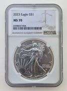 2023 American Silver Eagle, NGC MS70
