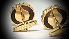 Elegant 14K  Lucien Piccard Cufflinks
