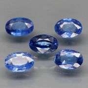 Exquisite 2.76ct 5 piece REAL cornflower Sapphire set! Heated only!