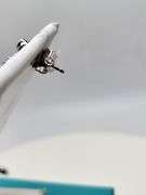 Magnificent pair earring of Tanzanite in Silver – GGA Certified