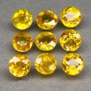 Collectors 3.65ct rich burnished gold Sphene set