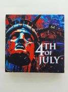 2024 Colorized Silver Eagle, "4th Of July" Glow In The Dark