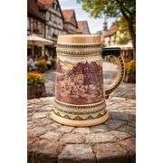 OktoberfestHaus German Ceramic Beer Stein