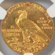 Impressive basically full Gem BU 1926 $2.50 Indian Gold Piece. NGC MS64