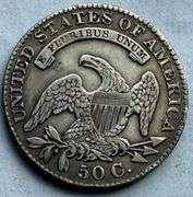 1830 Bust Half