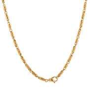 Bvlgari Passo Doppio Chain Link Necklace in 18K
