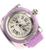 Glam Rock white dial stainless steel watch