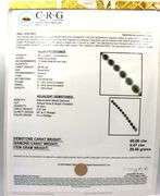 Enamoring 66.06 Oscar Friedman Oval Cabochon-Cut Star Blue Sapphire & Diamond Bracelet in 14K White 