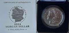 2024 Unc Morgan Silver Dollar