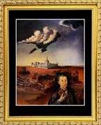 Salvador Dali, 1940's High Society Portrait