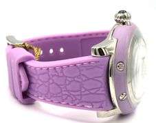 Glam Rock white dial stainless steel watch