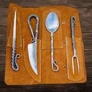 Medieval-Style Viking Cutlery Set