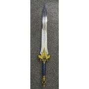 Vintage-Style Stainless Steel Lion Head Sword