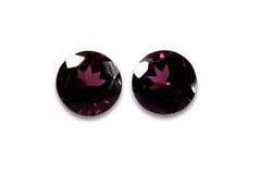 Stunning Rhodolite Garnet Pair