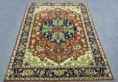 Handmade Persian Paksera 8.1x10.5