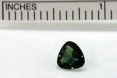 Natural Green Sapphire Trillion