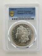 1885-S  Morgan Silver Dollar, Cleaned-UNC Detail