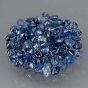 Heavy 3.21ct set of collectors denim blue Sapphires!
