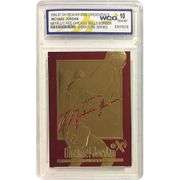 Michael Jordan Credentials Gold Card GEM Mint 10