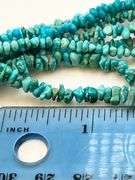 925 Sterling Silver Vintage DTR Jay King Nuggets Natural Turquoise Multi Strands Necklace