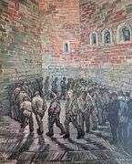 Vincent Van Gogh, The Prison Courtyard