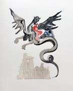 Rare Salvador Dali Original Engraving from The Divine Comedy, Inferno