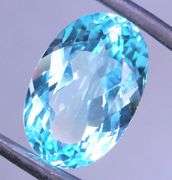 Full sparkle! 14.69ct VS grade Swiss blue Topaz!