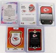 5 Xavier Worthy Rookie Football Cards