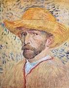 Vincent Van Gogh, Self-portrait with Straw Hat