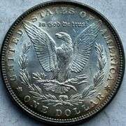 1887  Unc BU Morgan