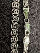 Sterling Silver Italian Love Heart Chain 5.5mm Solid 925 Italy Infinity Promise Bracelet Anklet 8"