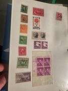 Very Rare Collection of Mixed Vintage Stamps 3 pages