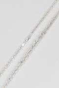 Sterling Silver Graduated Rope Itailian 6mm Wide Necklace Pure 925 Link Chain 16"