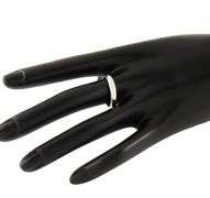 Polished 4.0MM Wedding Band Ring in Platinum