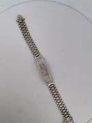 CERTIFIED 14K WHITE GOLD DIAMOND BRACELET