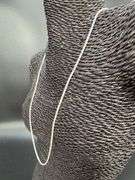 Sterling Silver Diamond-Cut Wheat Chain 2mm Solid 925 Unique Spiga Necklace 24"