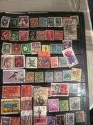 Very Rare Collection of Mixed Vintage Stamps 7 pages