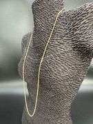 10k Yellow Gold-Hollow Round Box Link Chain 1.8mm Necklace 28"